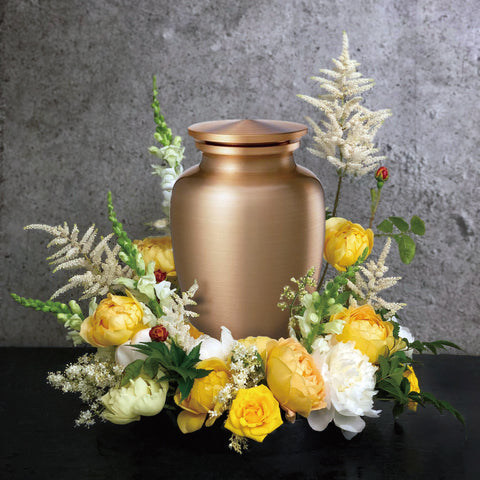 Flower Base for Cremation Urn