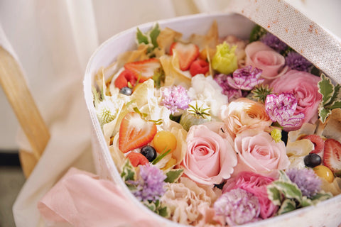 Decorative Fresh Flower Cake